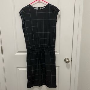 Albion Fit Windowpane Going Places Dress